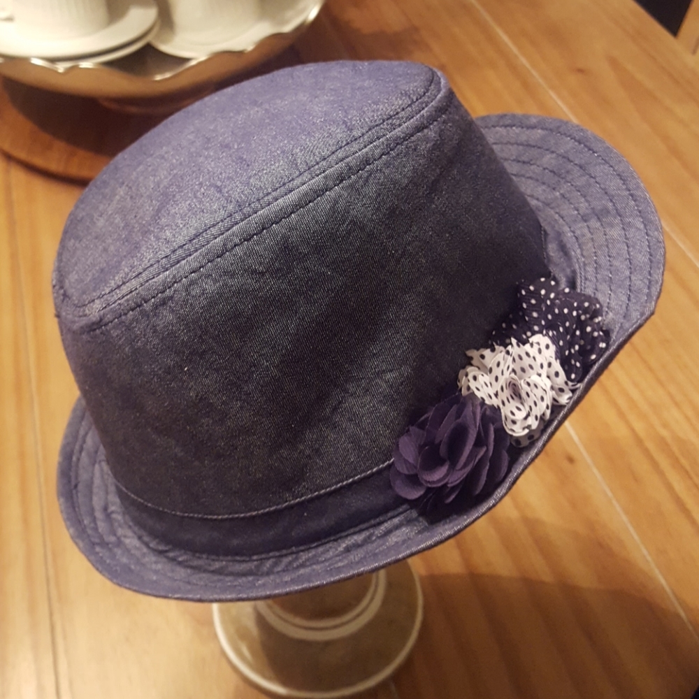 Girl's Jean Dressy Hat